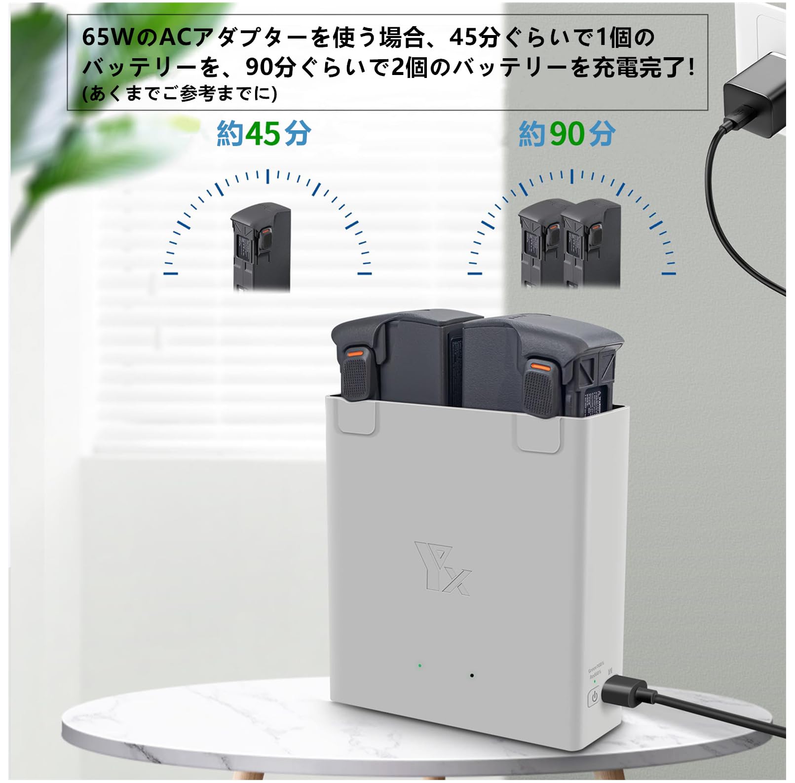 Amazon.co.jp: SHEAWA for DJI AVATA2 充電器 チャージャー バッテリー